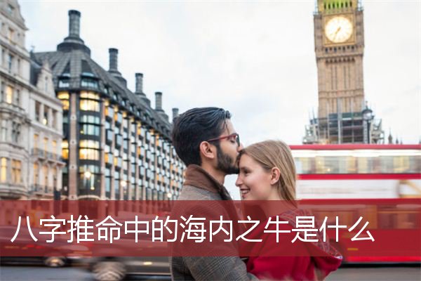 八字推命中的海内之牛是什么