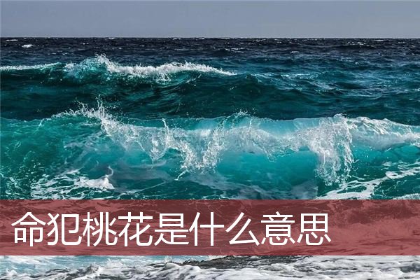 命犯桃花是什么意思