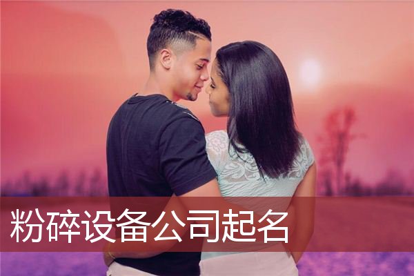 粉碎设备公司起名