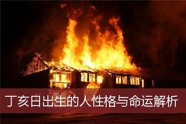 丁亥日出生的人性格与命运解析