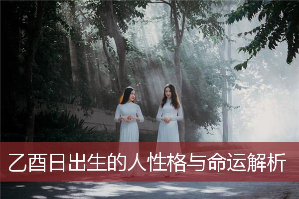 乙酉日出生的人性格与命运解析 