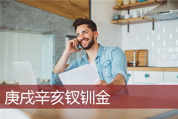 庚戌辛亥钗钏金