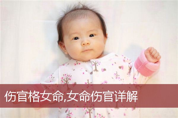 伤官格女命,女命伤官详解