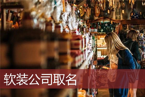 软装公司取名