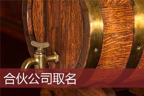 合伙公司取名
