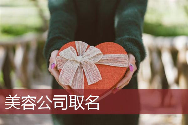 美容公司取名