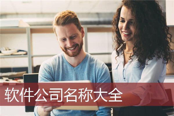 软件公司名称大全