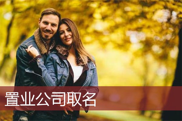 置业公司取名