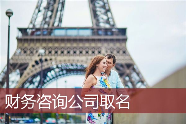 财务咨询公司取名