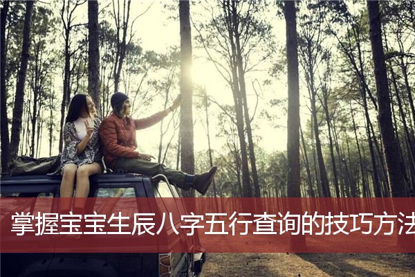 掌握宝宝生辰八字五行查询的技巧方法