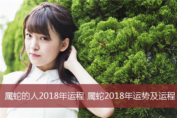 属蛇的人2018年运程 属蛇2018年运势及运程