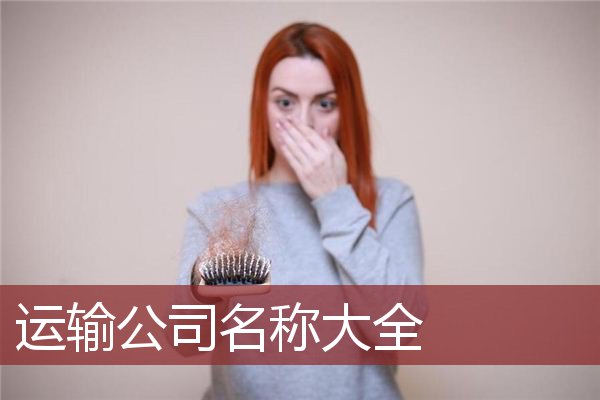 运输公司名称大全