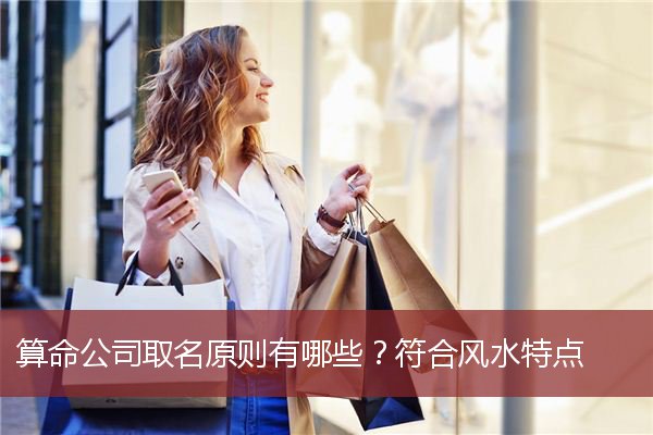 算命公司取名原则有哪些？符合风水特点