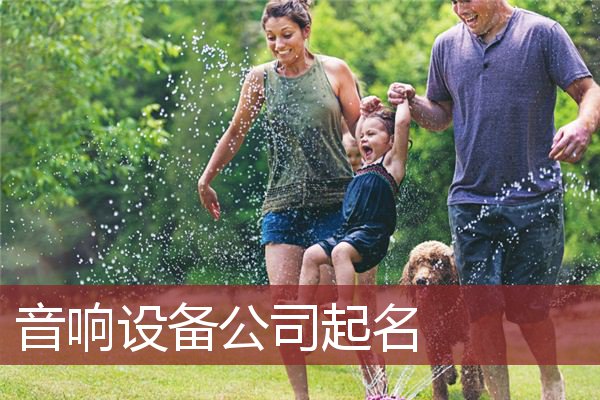 音响设备公司起名