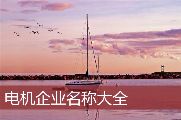 电机企业名称大全