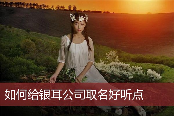 如何给银耳公司取名好听点