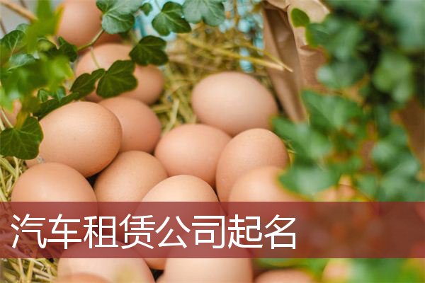 汽车租赁公司起名