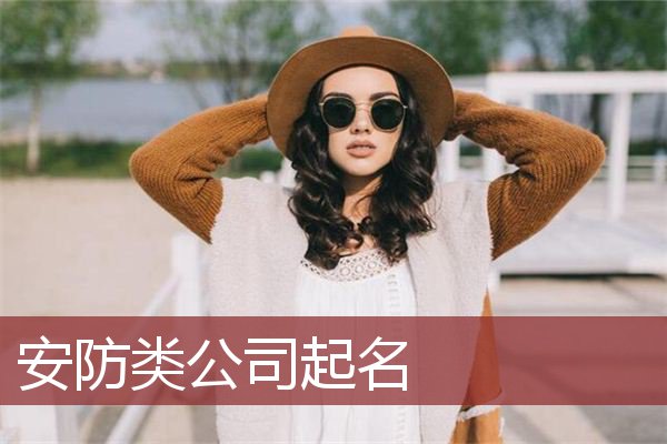 安防类公司起名