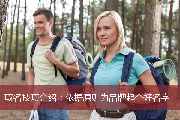 取名技巧介绍：依据原则为品牌起个好名字