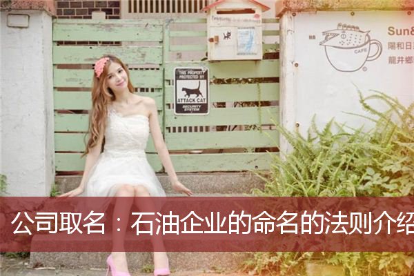 公司取名：石油企业的命名的法则介绍