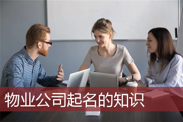 物业公司起名的知识