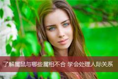 了解属鼠与哪些属相不合 学会处理人际关系