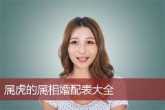 属虎的属相婚配表大全